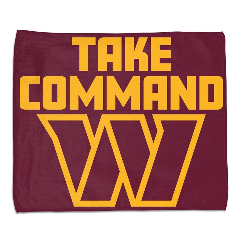 Wincraft Washington Commanders Rally Style Full Color Towel 15×18