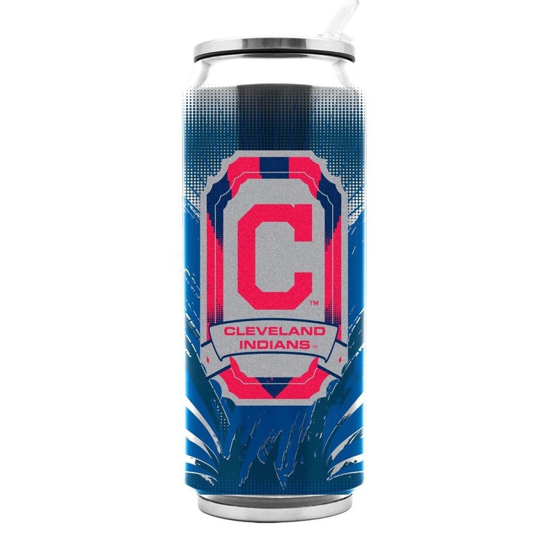 Duck House Cleveland Indians 16.9oz Stainless Steel Thermo Can