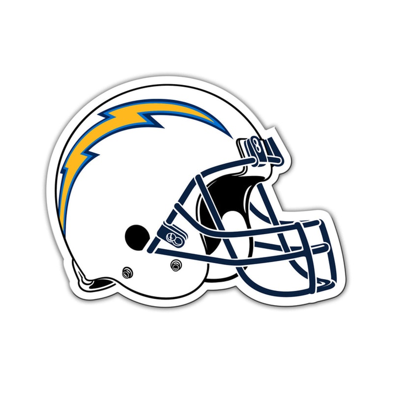 Fremont Die Los Angeles Chargers 8 Inch Car Style Magnet