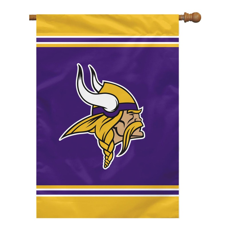 Fremont Die Minnesota Vikings 1-Sided  House Flag 28×40