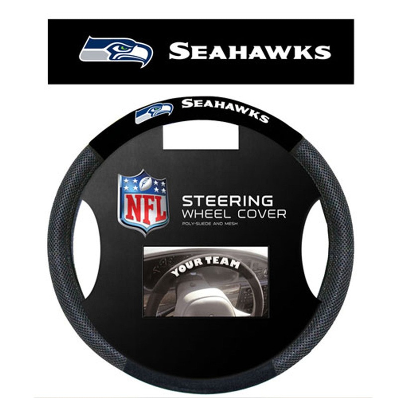 Fremont Die Seattle Seahawks Mesh Steering Wheel Cover