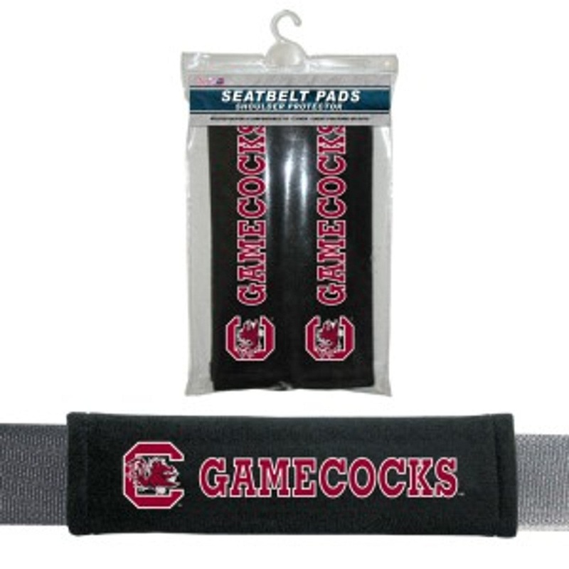 Fremont Die South Carolina Gamecocks Seat Belt Pads