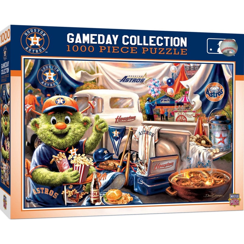 Masterpieces Puzzle Company Houston Astros Gameday Design 1000 Piece Puzzle