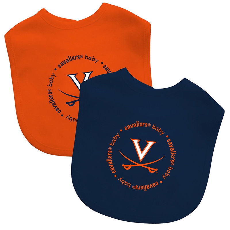 Masterpieces Puzzle Company Virginia Cavaliers 2 Pack Baby Bib