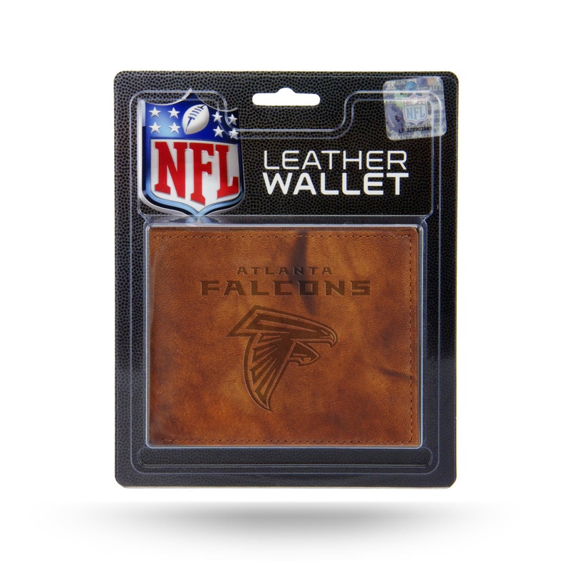 Rico Industries Atlanta Falcons Leather Embossed Billfold Wallet