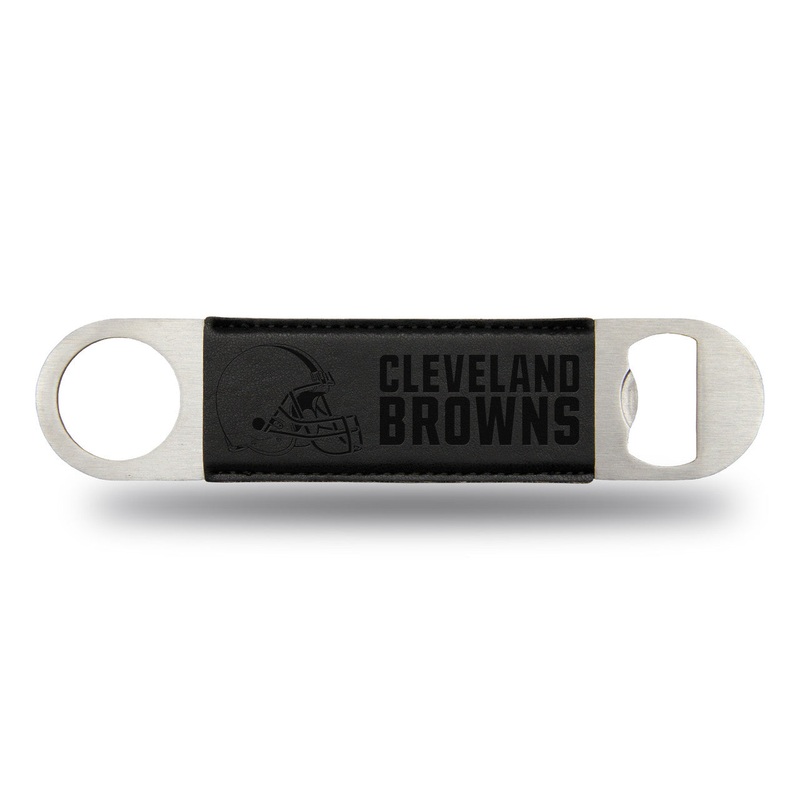 Rico Industries Cleveland Browns Laser Engraved Bar Blade Bottle Opener