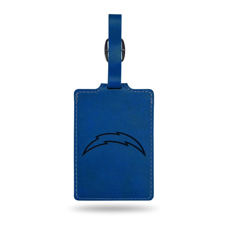 Rico Industries Los Angeles Chargers Laser Engraved Luggage Tag