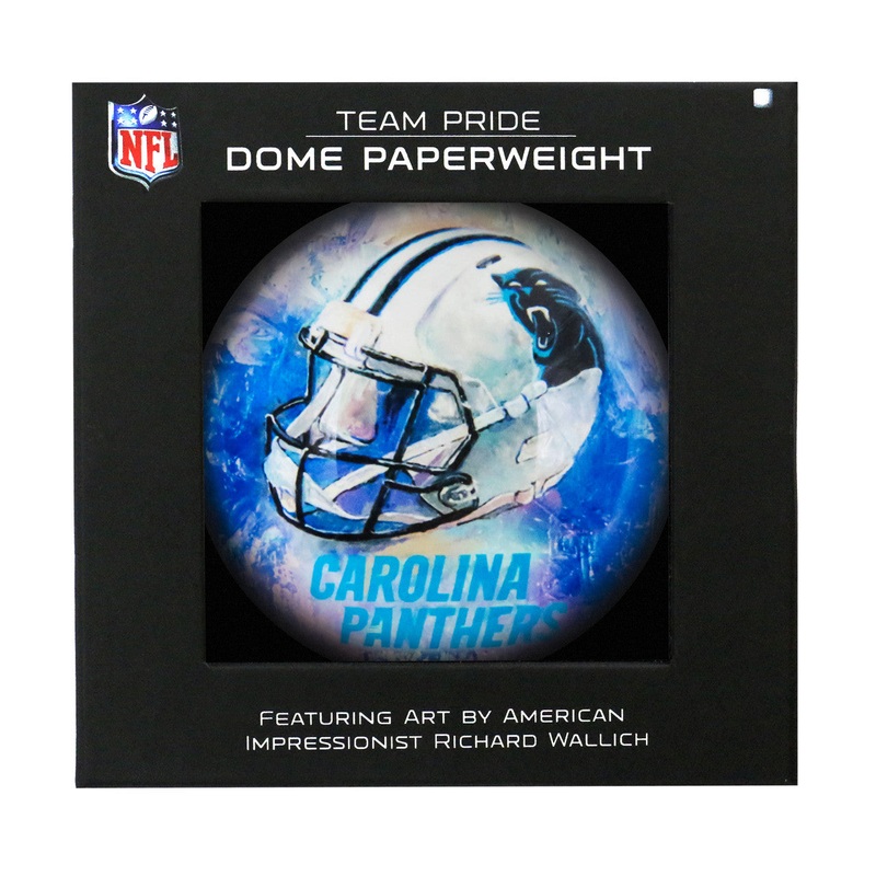 Sporticulture Carolina Panthers Domed Paperweight