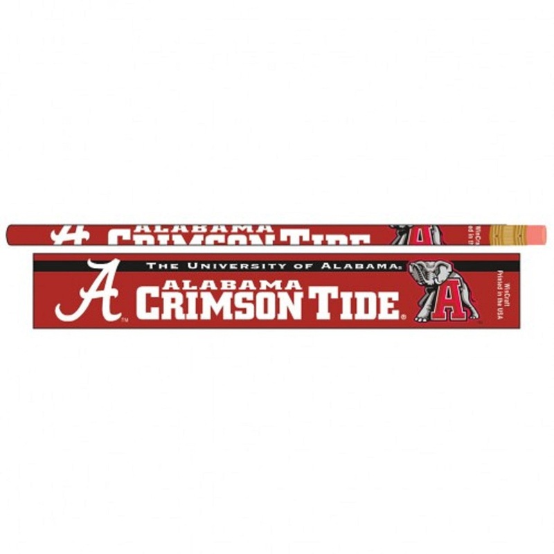 Wincraft Alabama Crimson Tide 6 Pack Pencil
