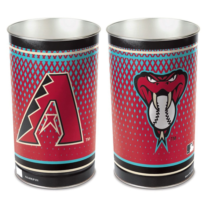 Wincraft Arizona Diamondbacks 15 Inch Wastebasket – Special Order