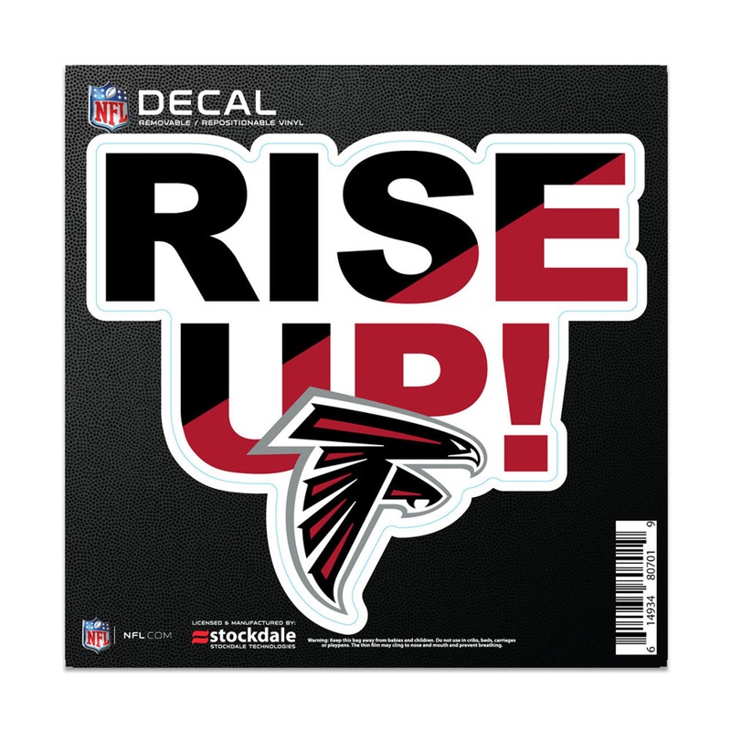 Wincraft Atlanta Falcons Slogan All Surface Decal 6×6