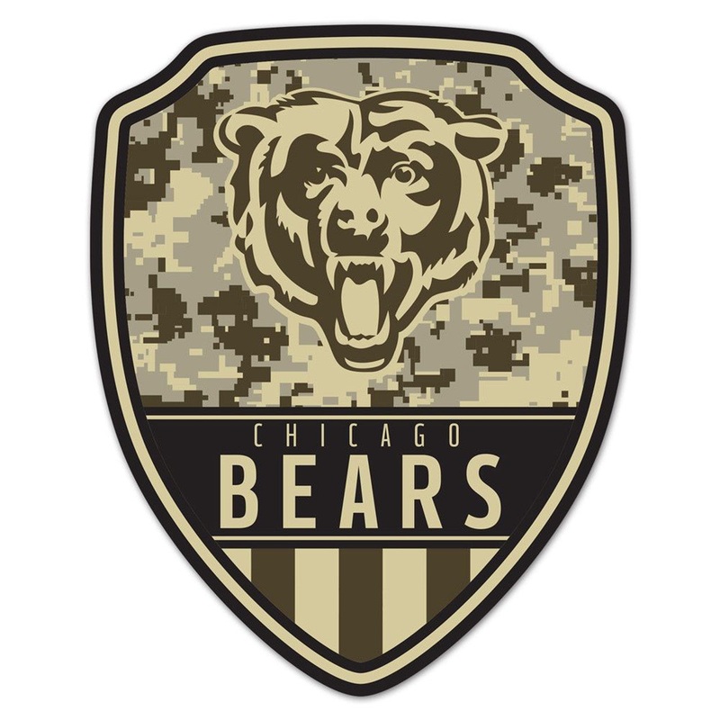 Wincraft Chicago Bears Shield Shape Wood Sign 11×14