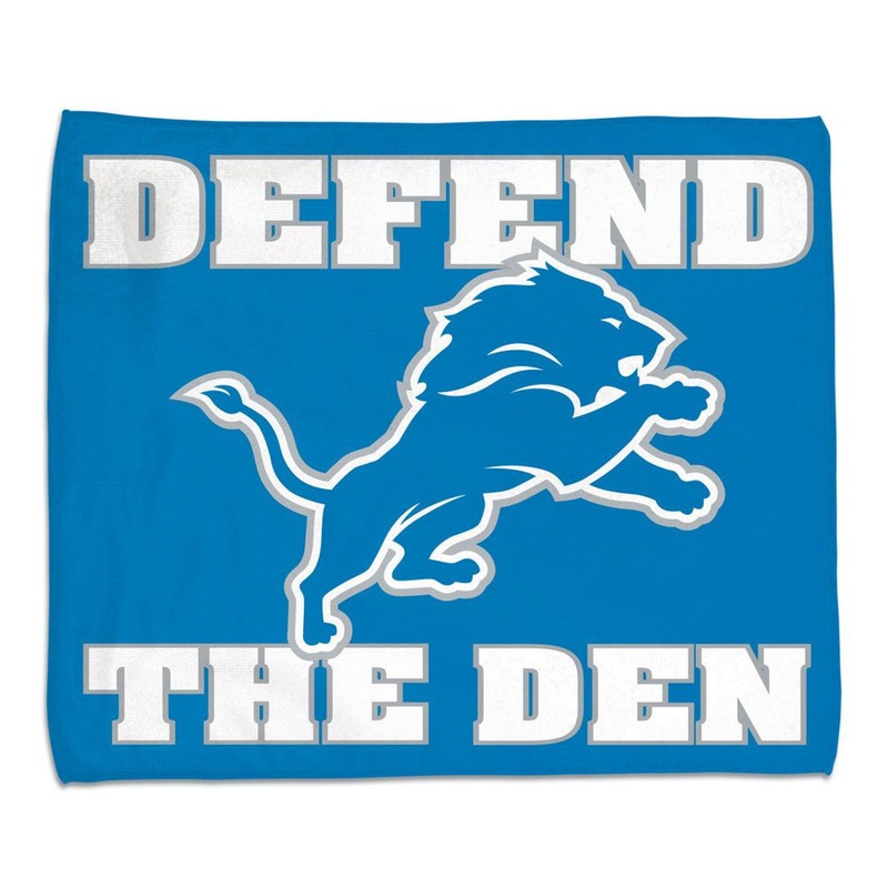 Wincraft Detroit Lions Full Color Rally Style Towel 15×18