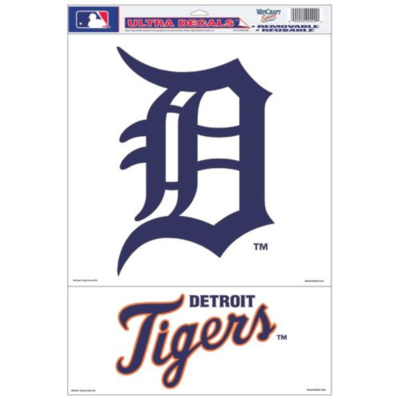 Wincraft Detroit Tigers Multi Use Decal 11×17