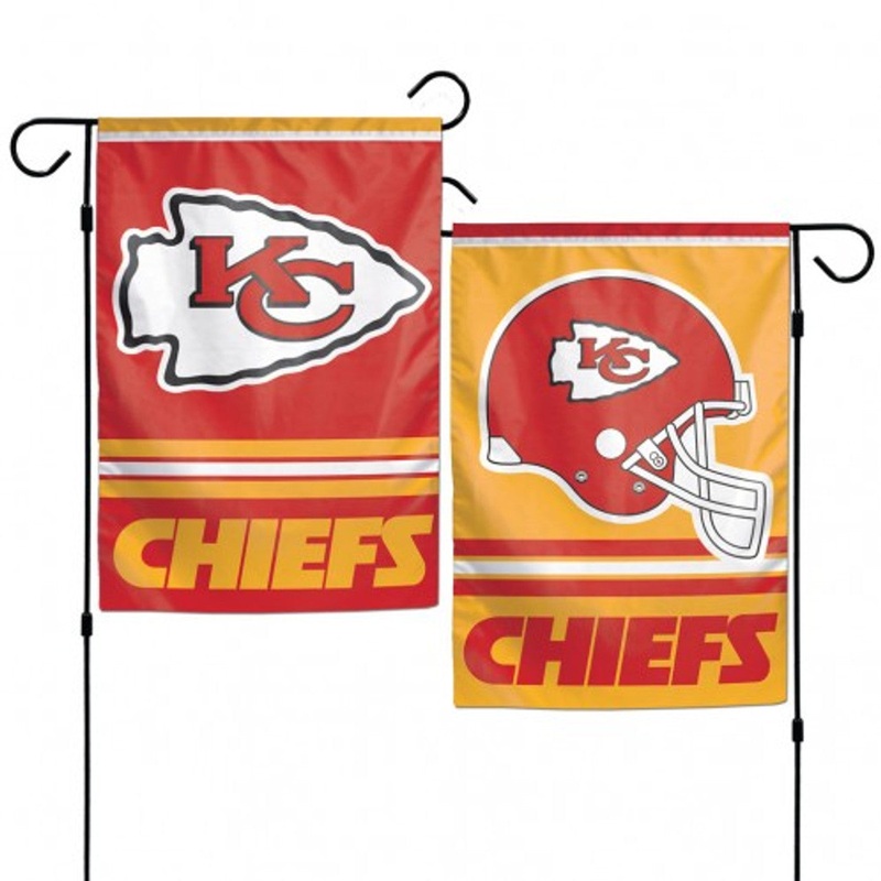 Wincraft Kansas City Chiefs 2 Sided Garden Style Flag 12×18