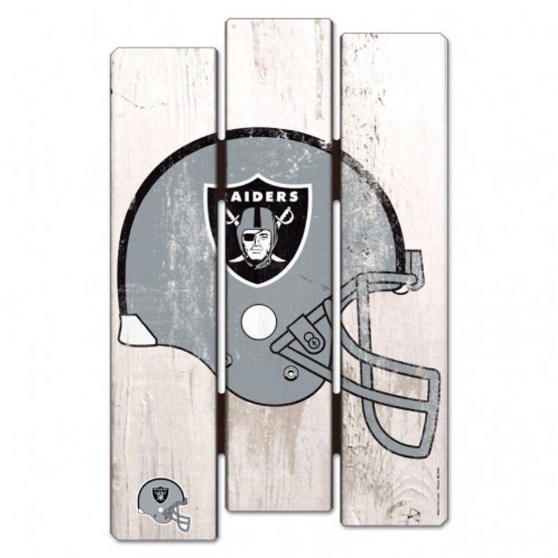 Wincraft Las Vegas Raiders Fence Style Wood Sign 11×17