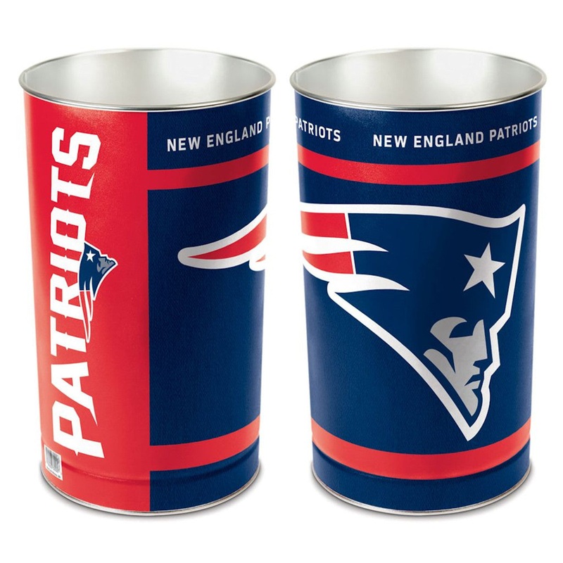 Wincraft New England Patriots 15 Inch Wastebasket