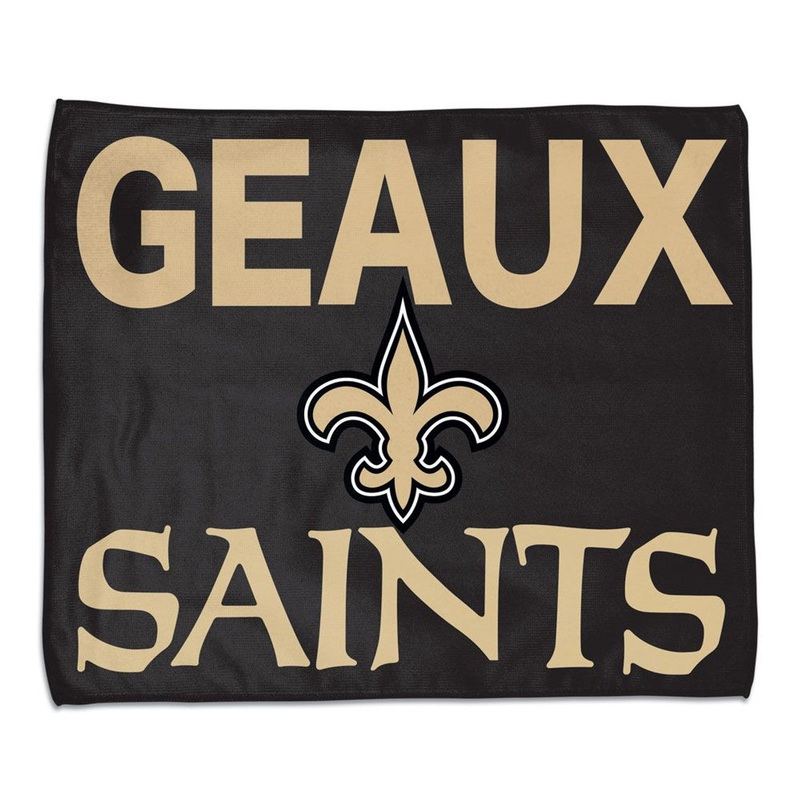 Wincraft New Orleans Saints Full Color Rally Style Towel 15×18