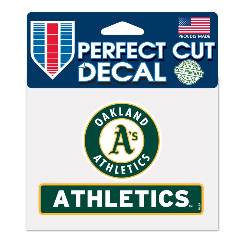 Wincraft Oakland Athletics Color Perfect Cut Decal 4.5×5.75 – Special Order