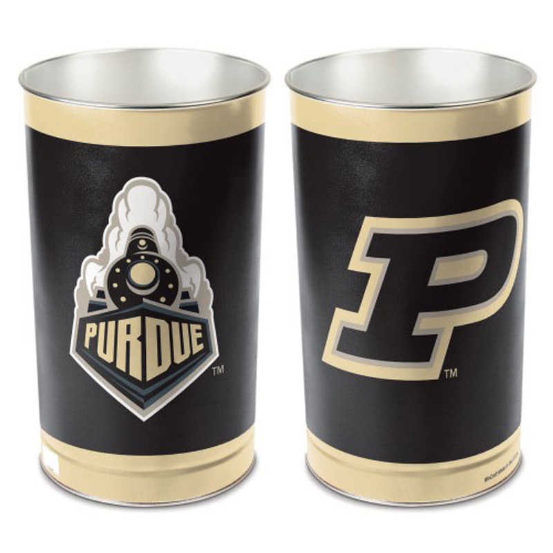 Wincraft Purdue Boilermakers 15 Inch Wastebasket