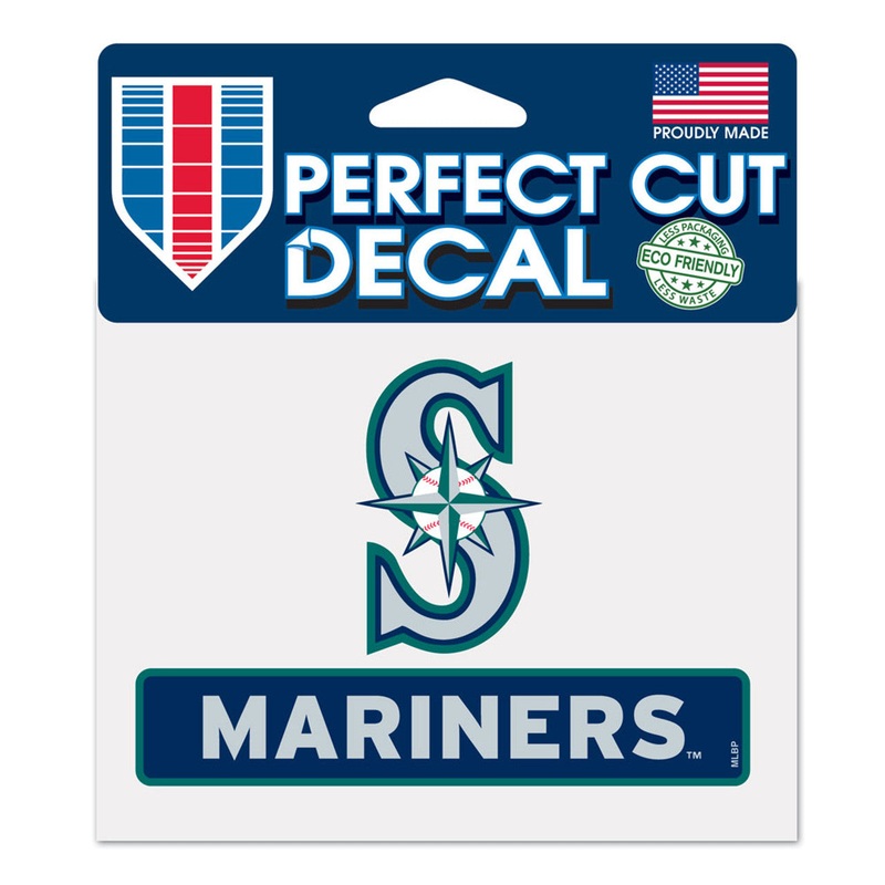 Wincraft Seattle Mariners Color Perfect Cut Decal 4.5×5.75