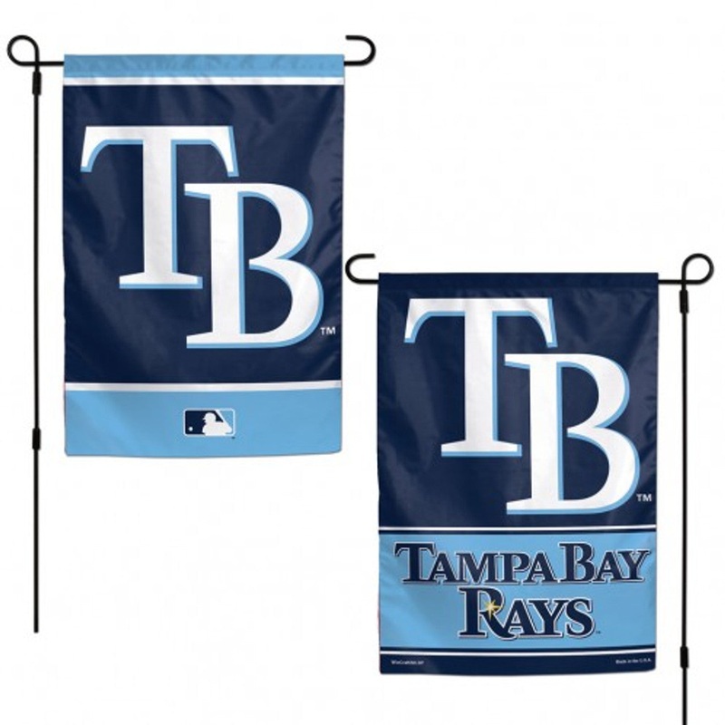 Wincraft Tampa Bay Rays 2 Sided Garden Style Flag 12×18