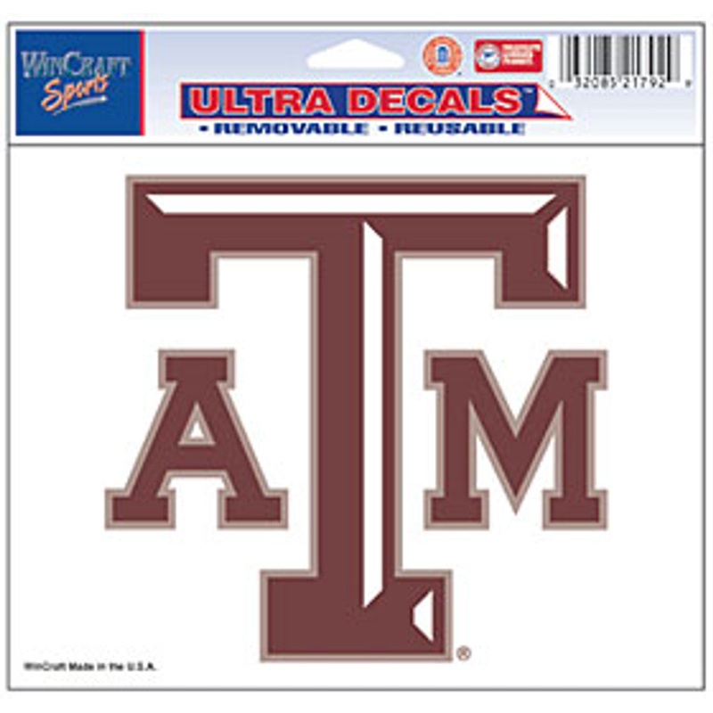 Wincraft Texas A&M Aggies Color Ultra Decal 5×6