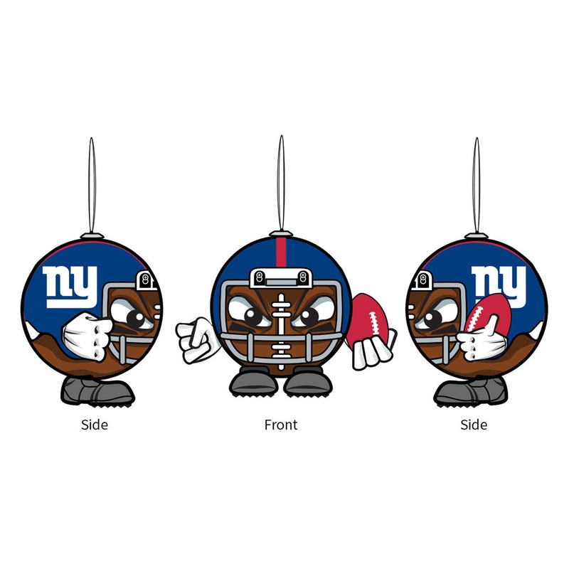 Evergreen Enterprises New York Giants Football Head Ornament
