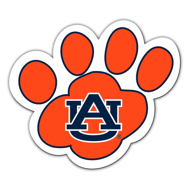 Fremont Die Auburn Tigers Inch Car Style Magnet 8