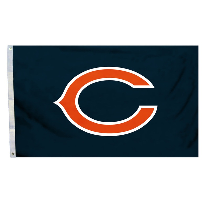 Fremont Die Chicago Bears Flag 4×6