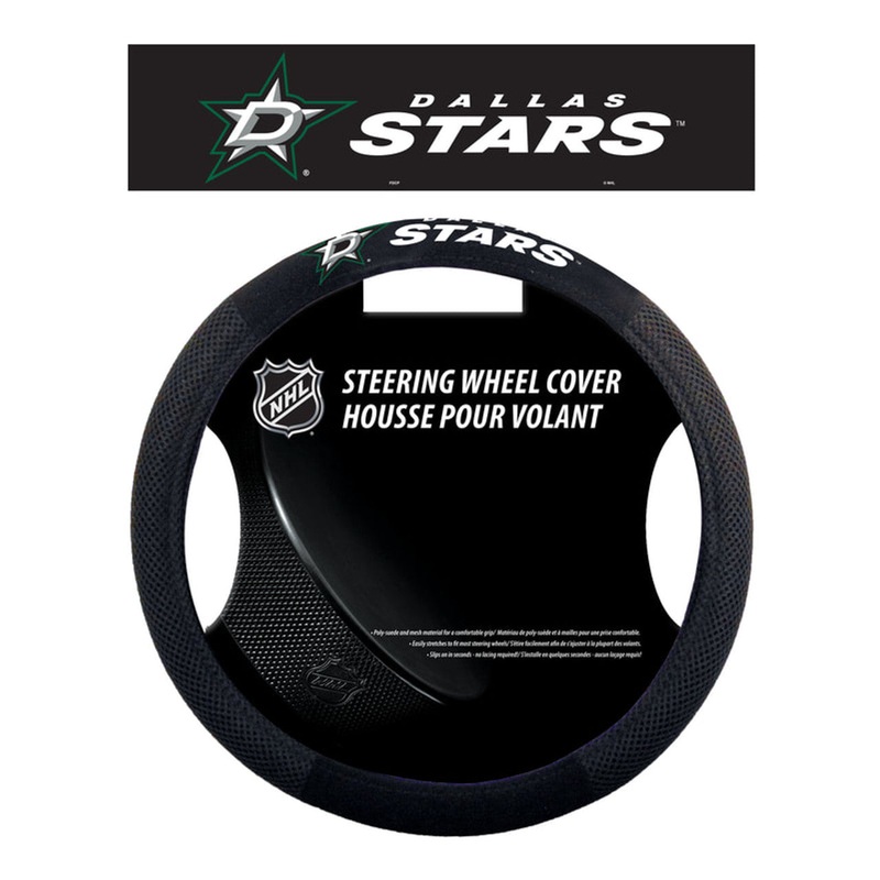 Fremont Die Dallas Stars Mesh Steering Wheel Cover