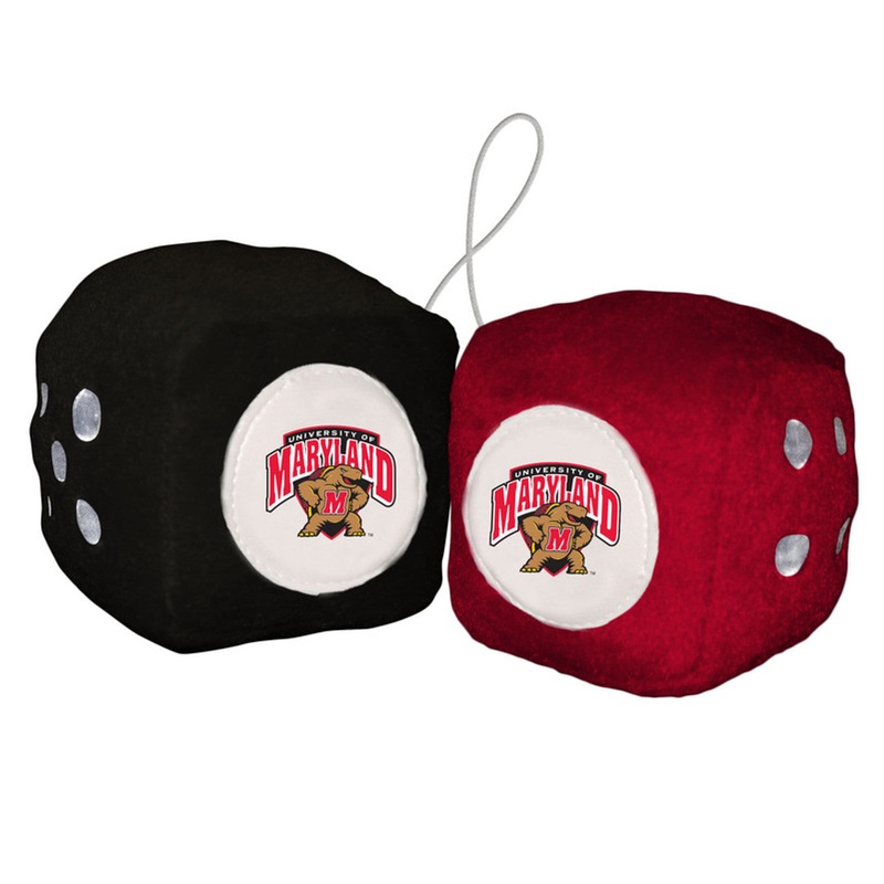 Fremont Die Maryland Terrapins Fuzzy Dice