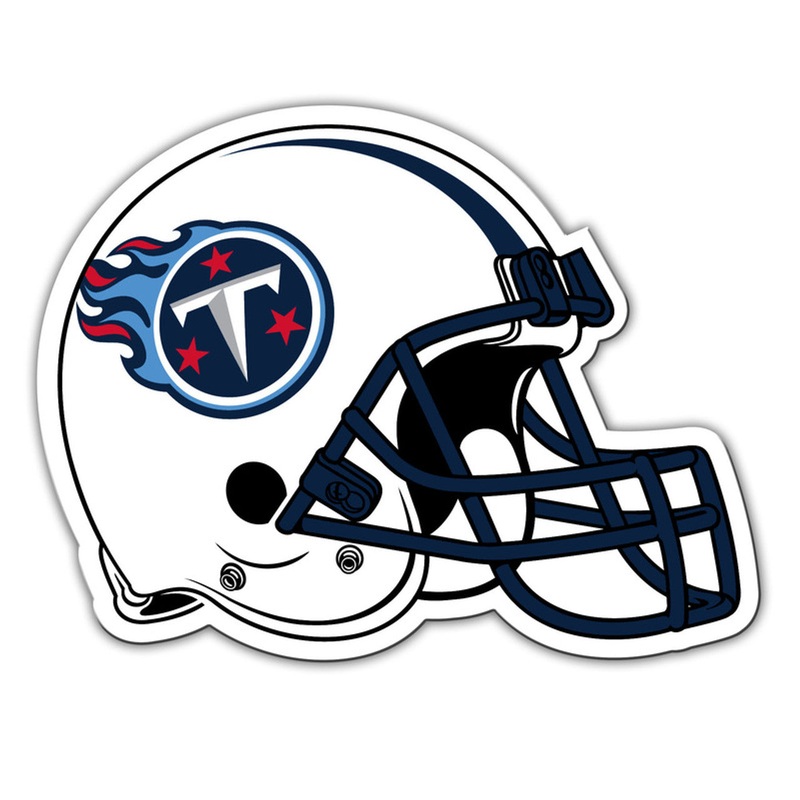 Fremont Die Tennessee Titans 8 Inch Car Style Magnet