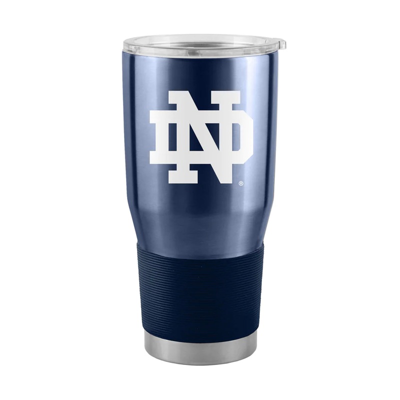 Logo Brands Notre Dame Fighting Irish 30oz Stainless Steel Travel Tumbler