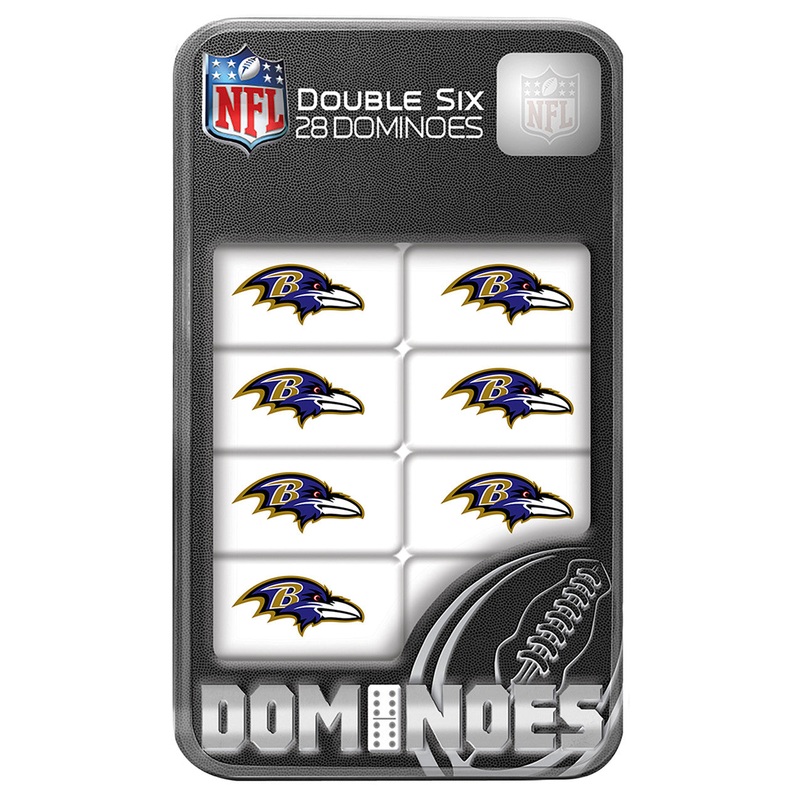 Masterpieces Puzzle Company Baltimore Ravens Dominoes