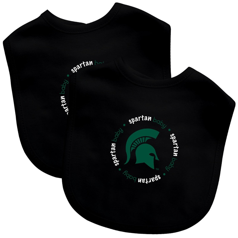 Masterpieces Puzzle Company Michigan State Spartans 2 Pack Baby Bib