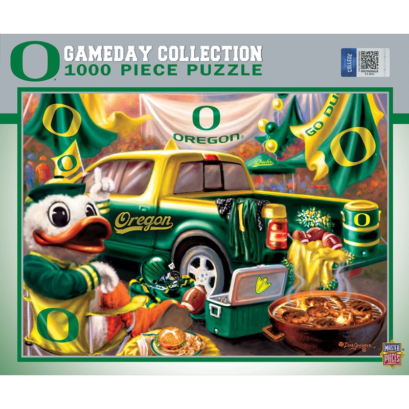 Masterpieces Puzzle Company Oregon Ducks Gameday Design 1000 Piece Puzzle
