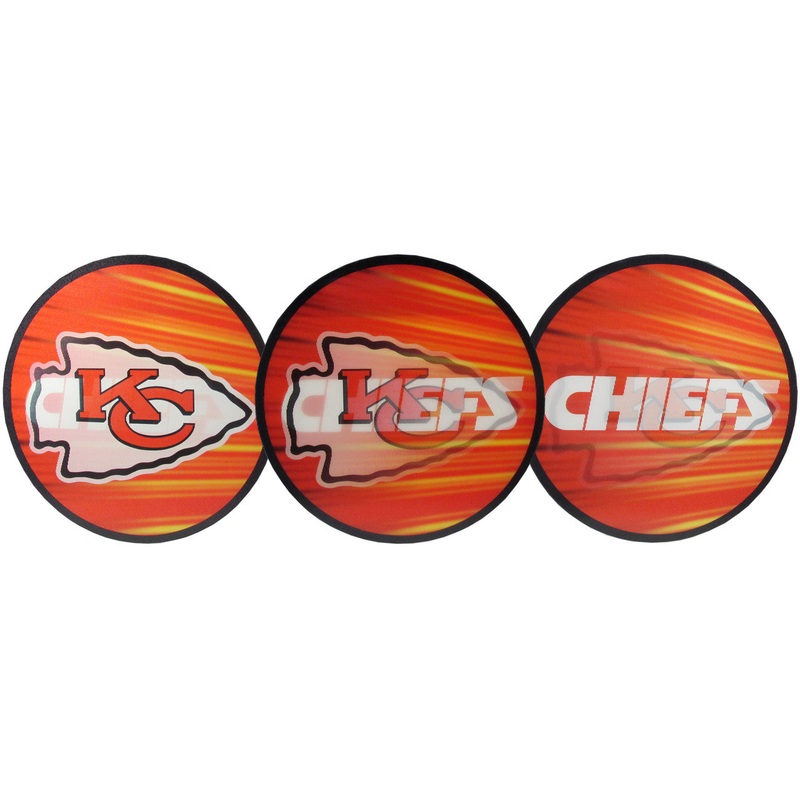 Siskiyou Kansas City Chiefs Lenticular Decal