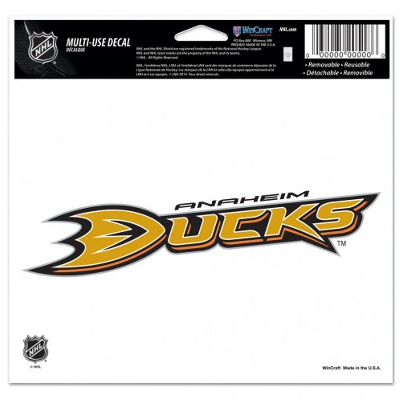 Wincraft Anaheim Ducks Color Ultra Decal 5×6