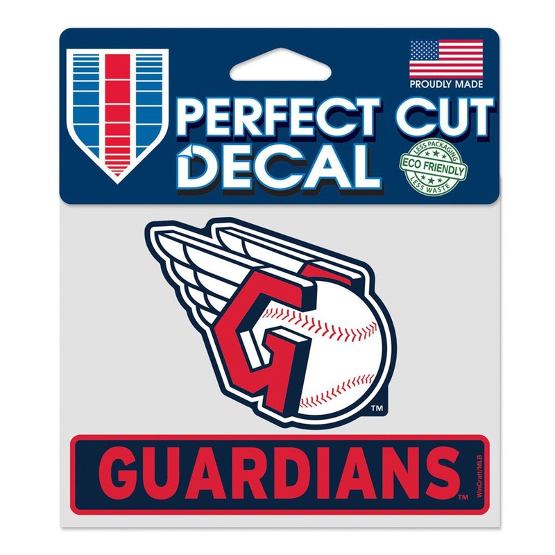 Wincraft Cleveland Guardians Color Perfect Cut Decal 4.5×5.75