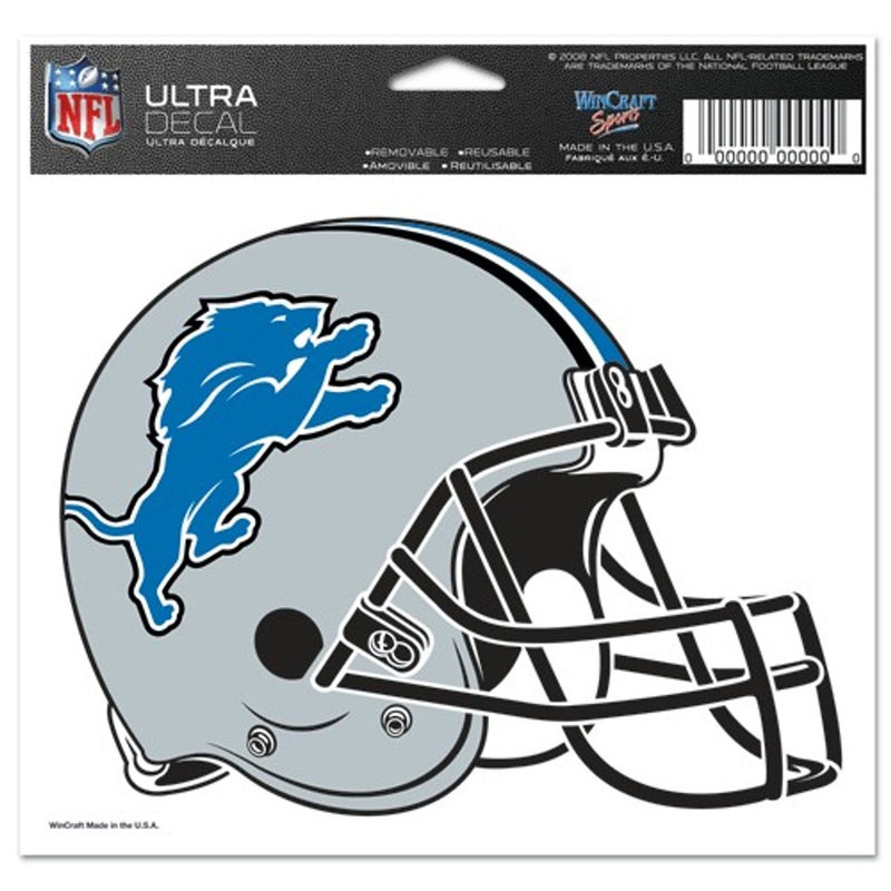 Wincraft Detroit Lions Color Multi Use Decal 5×6