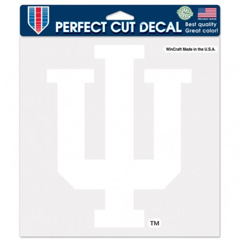 Wincraft Indiana Hoosiers White Die Cut Decal 8×8 – Special Order