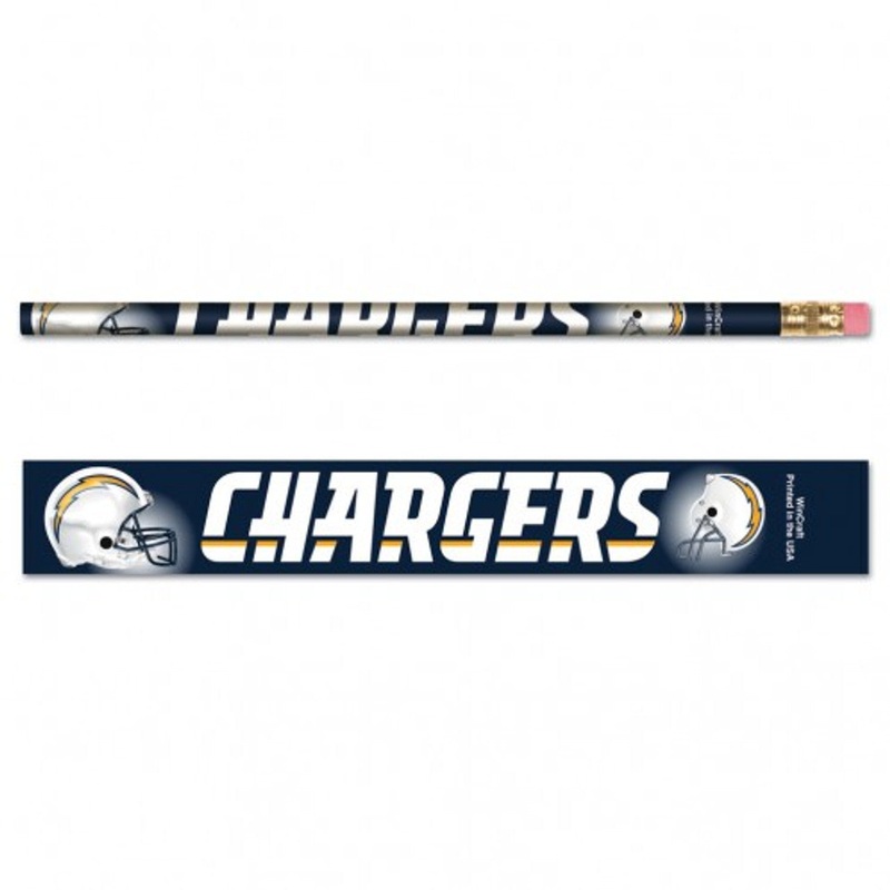 Wincraft Los Angeles Chargers 6 Pack Pencil