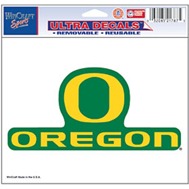 Wincraft Oregon Ducks Color Ultra Decal 5×6