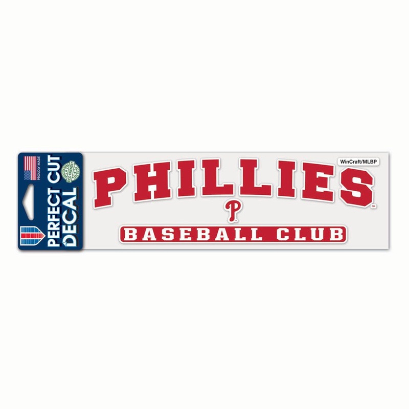 Wincraft Philadelphia Phillies Color Perfect Cut Decal 3×10