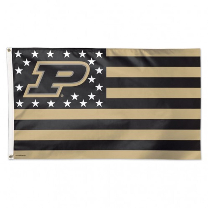 Wincraft Purdue Boilermakers Deluxe Style Stars and Stripes Design Flag 3×5 – Special Order