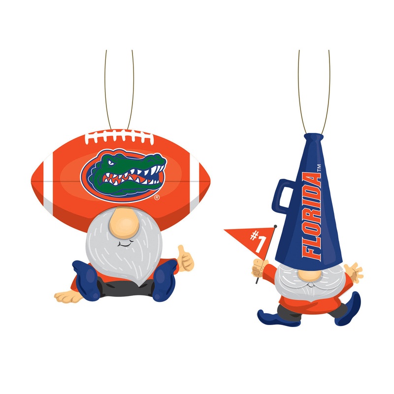 Evergreen Enterprises Florida Gators Fan 2 Pack Gnome Ornament