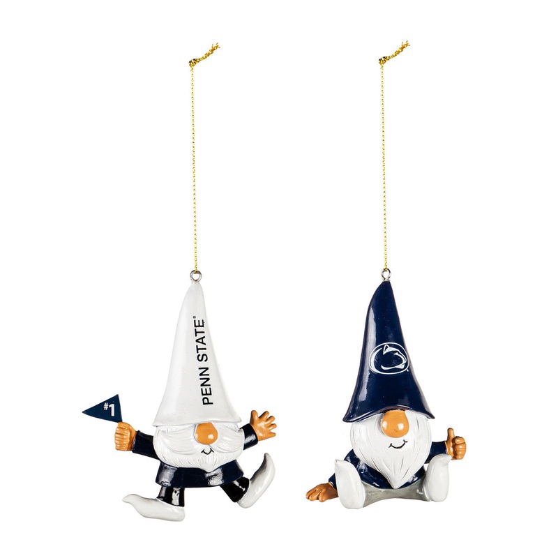 Evergreen Enterprises Penn State Nittany Lions Fan 2 Pack Gnome Ornament