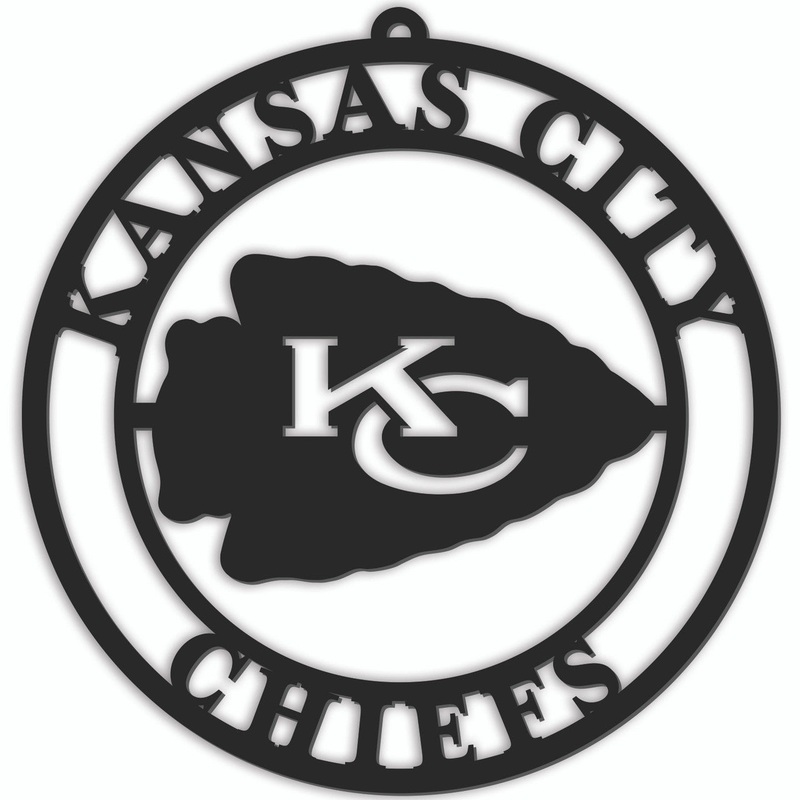 Fan Creations Kansas City Chiefs 16 Inch Door Sign Hanger