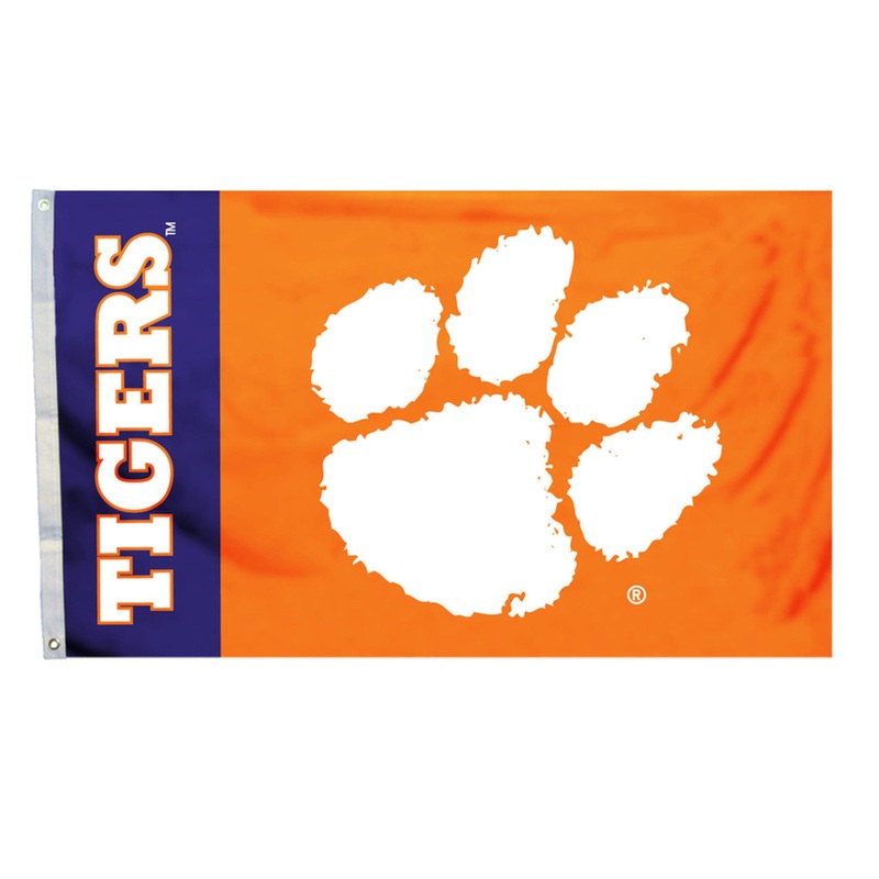 Fremont Die Clemson Tigers Banner Style Flag 3×5